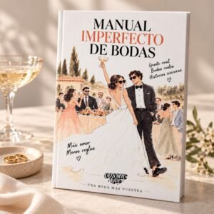 Portada del Manual Imperfecto de Bodas de Cosmic Love